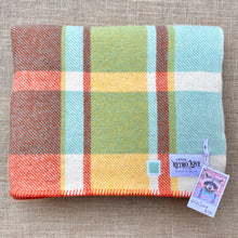 Load image into Gallery viewer, Party Mix of colours KING SINGLE New Zealand Wool Blanket