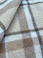Load image into Gallery viewer, Warm Browns SMALL SINGLE/THROW New Zealand Wool Blanket