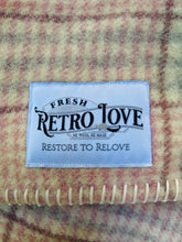 Load image into Gallery viewer, Stunning Vintage KING SINGLE Pure New Zealand Wool Blanket.