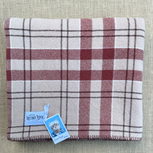 Load image into Gallery viewer, Farmhouse Brown SINGLE Pure New Zealand Wool Blanket.