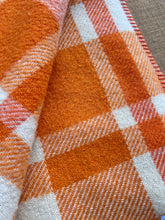 Load image into Gallery viewer, Mandarin Orange SINGLE NZ Wool blanket - Galaxie!