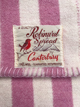 Load image into Gallery viewer, Stunning RARE Candy Stripe SINGLE New Zealand Wool Blanket
