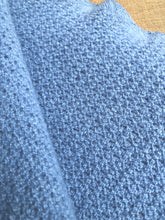 Load image into Gallery viewer, Cornflower Blue AIRCELL Onehunga SINGLE Wool Blanket - Fresh Retro Love NZ Wool Blankets