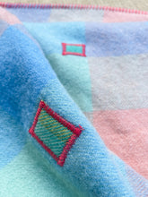 Load image into Gallery viewer, Mermaid Colours KNEE/THROW New Zealand Wool Blanket