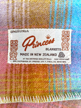 Load image into Gallery viewer, Beautiful Princess SINGLE Onehunga New Zealand Pure Wool Blanket.