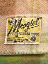 Load image into Gallery viewer, Bright Apple Green DOUBLE Wool Blanket - Mosgiel! - Fresh Retro Love NZ Wool Blankets