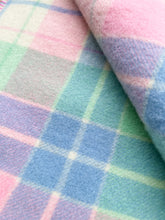 Load image into Gallery viewer, Pretty Pastel KNEE/COT Blanket in Pure New Zealand Wool