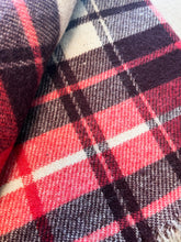 Load image into Gallery viewer, Supersoft Red & Brown TRAVEL RUG  New Zealand Wool