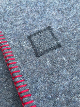 Load image into Gallery viewer, Grey Army Blanket SINGLE New Zealand Pure Wool Blanket (with label)