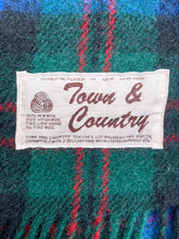 Load image into Gallery viewer, Lightweight Blue and Green KNEE/THROW New Zealand Wool