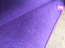 Load image into Gallery viewer, Pretty Lavender Onehunga Princess DOUBLE Wool Blanket - Fresh Retro Love NZ Wool Blankets