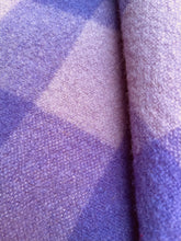 Load image into Gallery viewer, Warm Violet SINGLE Pure Wool Blanket. Mosgiel Woollen Mills Original