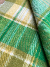 Load image into Gallery viewer, Extra Soft Farmhouse Greens Large SINGLE New Zealand Wool Blanket