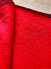 Load image into Gallery viewer, Primary Red THROW Wool Blanket perfect for Pram/Knee Rug - Fresh Retro Love NZ Wool Blankets