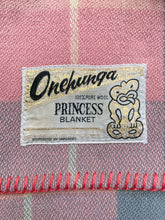 Load image into Gallery viewer, Lightweight Checked DOUBLE Princess Onehunga New Zealand Wool Blanket