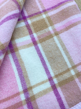 Load image into Gallery viewer, Thick & Soft Pastel Oversize SINGLE Pure New Zealand Wool Blanket