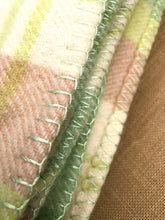 Load image into Gallery viewer, Bright Apple Green DOUBLE Wool Blanket - Mosgiel! - Fresh Retro Love NZ Wool Blankets