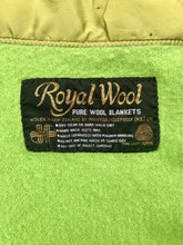 Load image into Gallery viewer, Vibrant Lime, Super Thick SINGLE New Zealand Wool Blanket