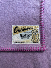 Load image into Gallery viewer, Thick Mauve KING SINGLE/QUEEN Onehunga Woollen Mills NZ Wool Blanket