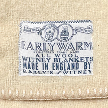 Load image into Gallery viewer, Heavyweight Vintage DOUBLE Witney UK Pure Wool Blanket