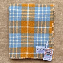 Load image into Gallery viewer, Fresh Seaside Colours KNEE/OFFICE/Cot Blanket New Zealand Wool