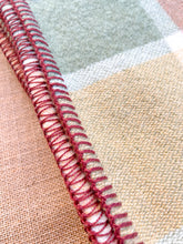 Load image into Gallery viewer, Soft Autumn Tones SINGLE New Zealand Wool Blanket