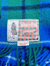 Load image into Gallery viewer, ANCIENT GREEN DOUGLAS Clan Tartan Monty TRAVEL RUG Collectible New Zealand Wool