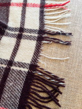 Load image into Gallery viewer, Supersoft Red & Brown TRAVEL RUG  New Zealand Wool