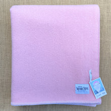 Load image into Gallery viewer, Soft Pink SINGLE New Zealand Wool Blanket