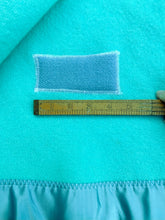 Load image into Gallery viewer, Soft and fluffy Aqua SINGLE New Zealand Wool Blanket