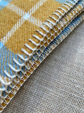 Load image into Gallery viewer, Fresh Seaside Colours KNEE/OFFICE/Cot Blanket New Zealand Wool