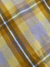 Load image into Gallery viewer, Retro Mustard Lightweight DOUBLE/QUEEN NZ Wool
