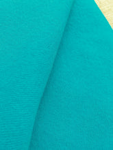 Load image into Gallery viewer, Solid Bright Turquoise SINGLE New Zealand Wool Blanket.