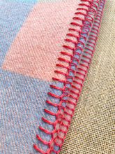 Load image into Gallery viewer, Mermaid Colours KNEE/THROW New Zealand Wool Blanket