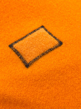 Load image into Gallery viewer, Super Bright Orange SINGLE New Zealand Wool Blanket