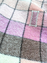 Load image into Gallery viewer, Magenta Cute! SMALL SINGLE/THROW Pure Wool Blanket