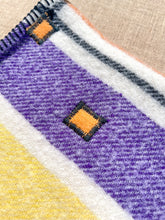 Load image into Gallery viewer, Picasso Stripe Retro SINGLE New Zealand Wool Blanket
