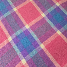 Load image into Gallery viewer, Bright Pink/Purple SINGLE Wool Blanket - Extra Thick!
