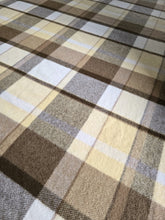 Load image into Gallery viewer, Immaculate Gold-sand, Copper, Coffee + Cream KING New Zealand Wool Blanket
