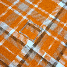 Load image into Gallery viewer, Ultra Bright Retro Orange SINGLE Pure New Zealand Wool Blanket.
