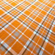 Load image into Gallery viewer, Ultra Bright Retro Orange SINGLE Pure New Zealand Wool Blanket.
