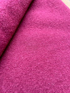 Deep Plum KING SINGLE Wool Blanket- Soft!