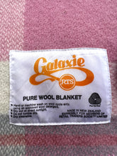 Load image into Gallery viewer, Sensational Pinks &amp; Grey QUEEN Pure New Zealand Wool Blanket
