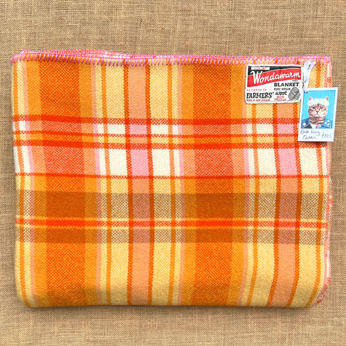Fresh Retro Love New Zealand Wool Blankets Made in NZ