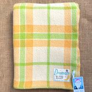 Dreamwarm Citrus Brights SINGLE New Zealand Wool Blanket