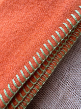 Load image into Gallery viewer, Ultra Bright Orange SINGLE New Zealand Wool Blanket
