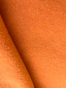 Ultra Bright Orange SINGLE New Zealand Wool Blanket