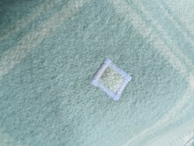 Load image into Gallery viewer, Beautiful Pastel Mint QUEEN Pure Wool Blanket.
