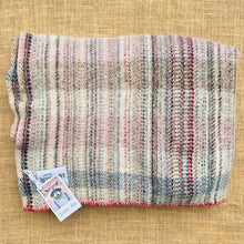 Load image into Gallery viewer, Very heavy &quot;End of Day&quot; Multicolour SMALL SINGLE New Zealand Wool Blanket
