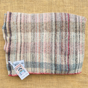 Very heavy "End of Day" Multicolour SMALL SINGLE New Zealand Wool Blanket